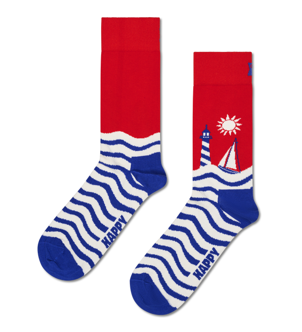 Happy Socks 3-Pack Smooth Sailing Socks Gift Set