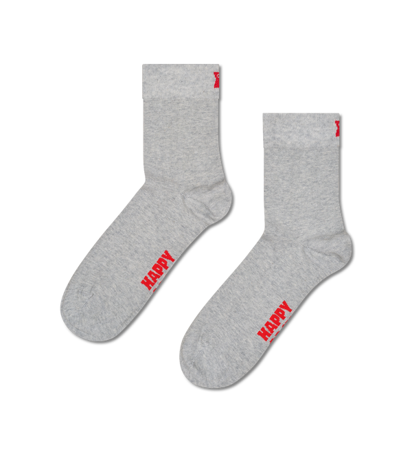 Happy Socks 3-Pack Solid Short Crew Socks