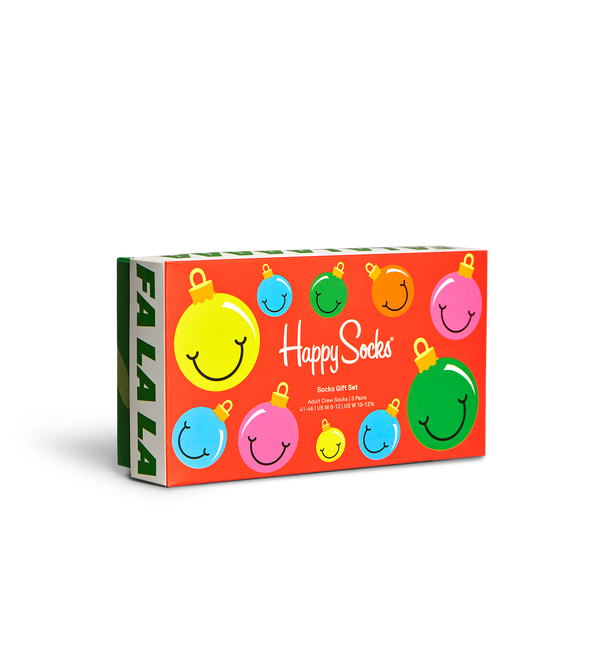 Happy Socks 3-Pack Time For Holiday Socks Gift Set