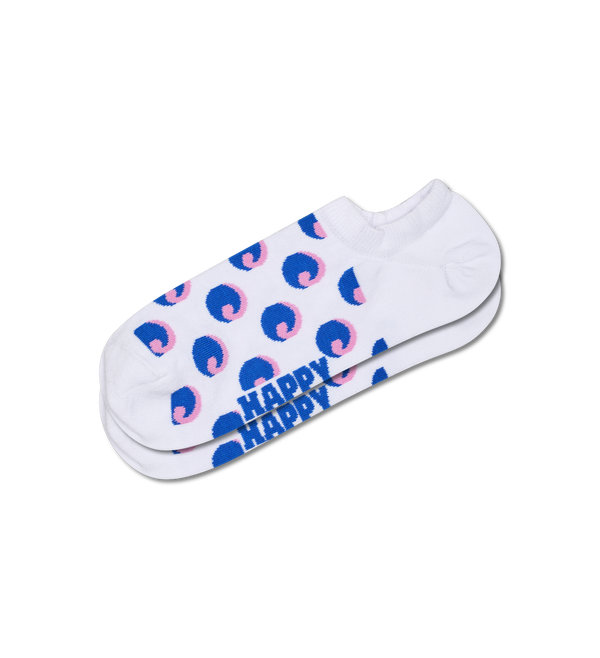 Happy Socks 3-Pack Wave Dot No Show Socks