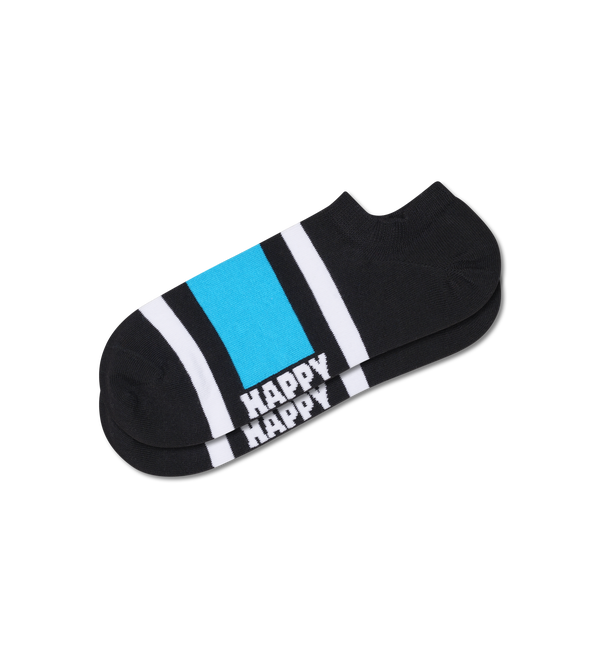 Happy Socks 3-Pack Wobbly Check No Show Sock