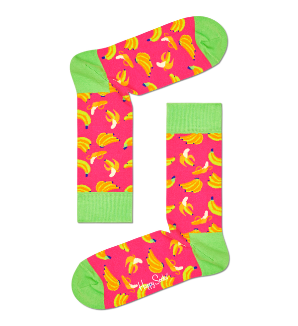 Happy Socks 4-Pack Banana Socks Gift Set