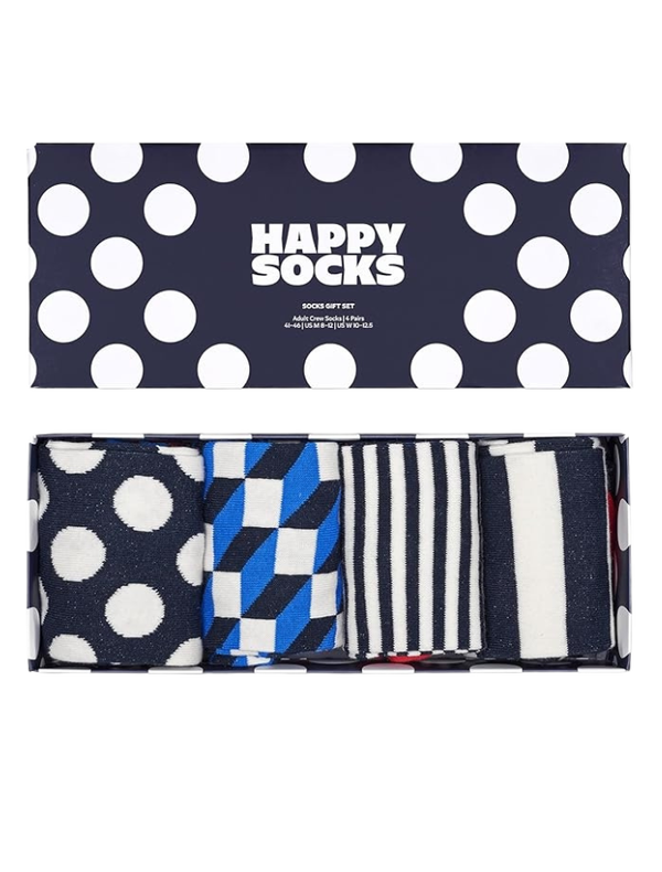 happy socks 4-Pack Big Dot Socks Gift Set