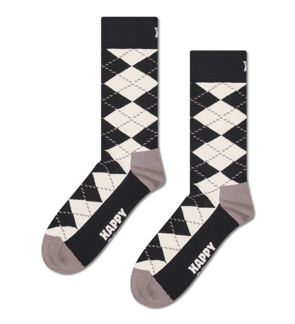 Happy Socks 4-Pack Black And White Socks Gift Set