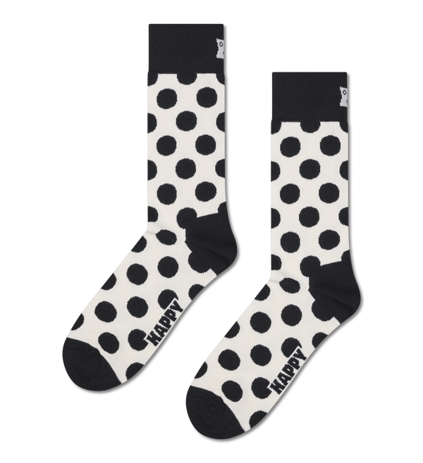 Happy Socks 4-Pack Black And White Socks Gift Set
