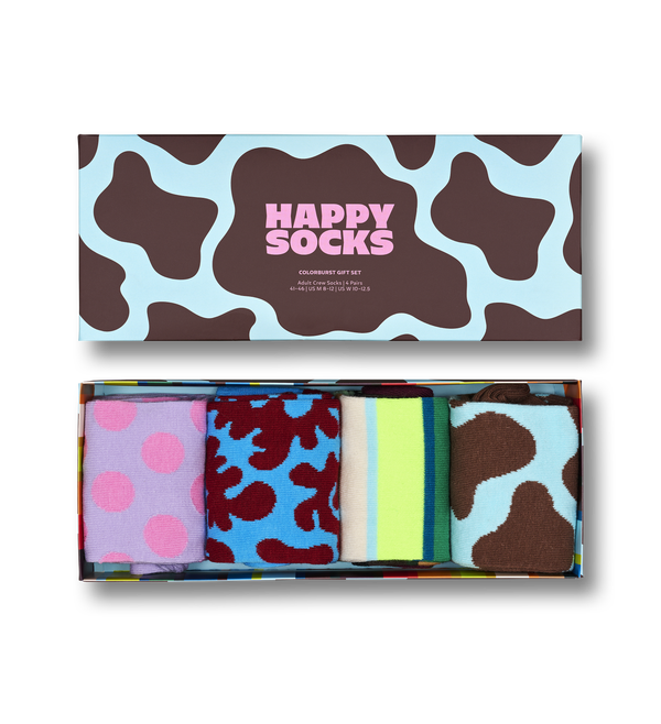happy socks 4-Pack Colorburst Socks Gift Set