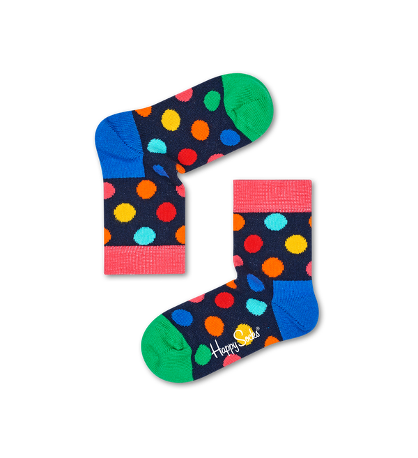 Happy Socks 4-Pack Kids Classic Socks Gift Set