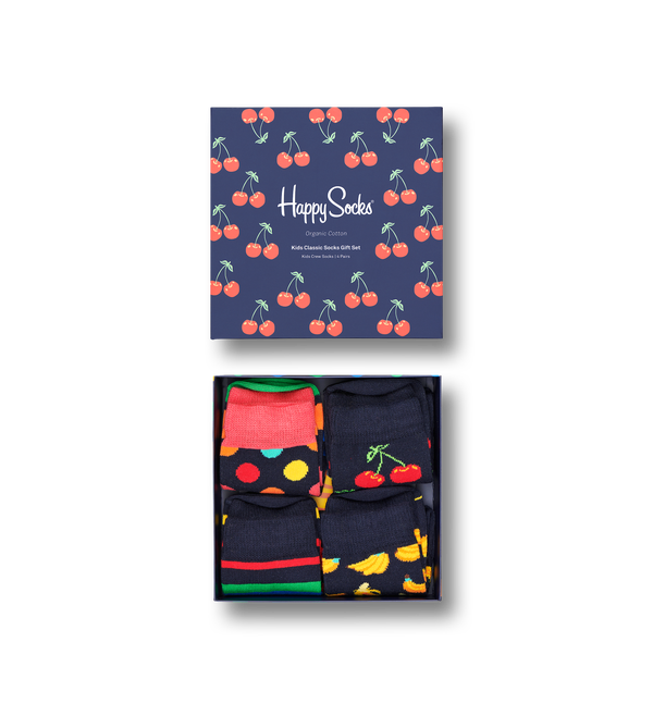 happy socks 4-Pack Kids Classic Socks Gift Set