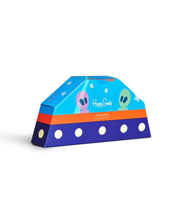 Happy Socks 4-Pack Kids Space Socks Gift Set