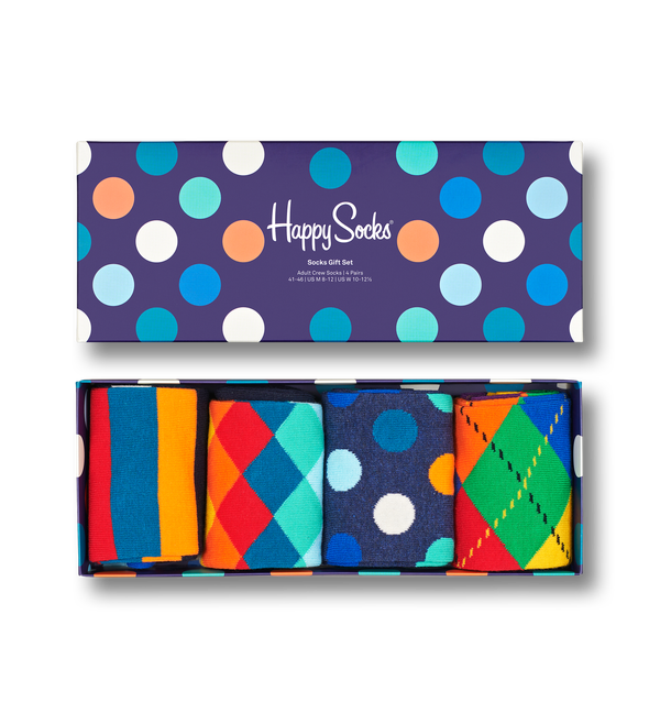 happy socks 4-Pack Multi-color Socks Gift Set