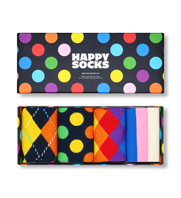happy socks 4-Pack Multi Socks Gift Set