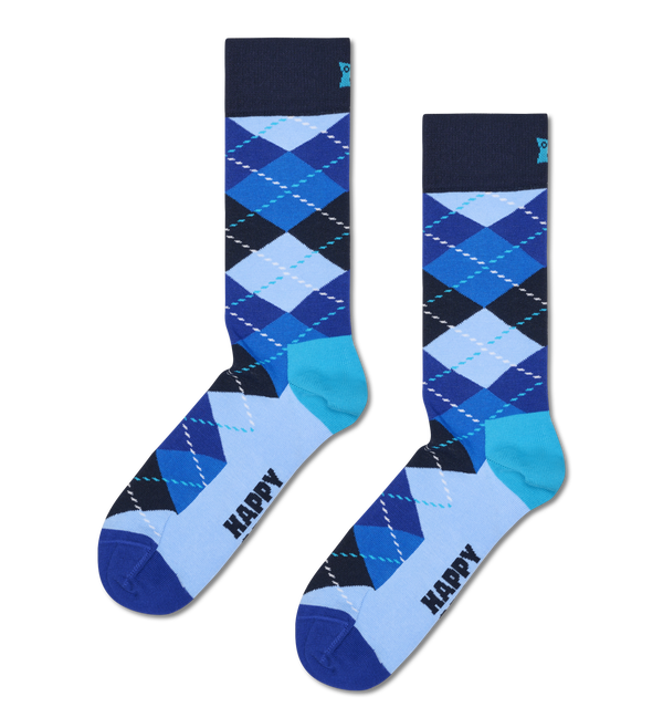 Happy Socks 4-Pack Navy Socks Gift Set