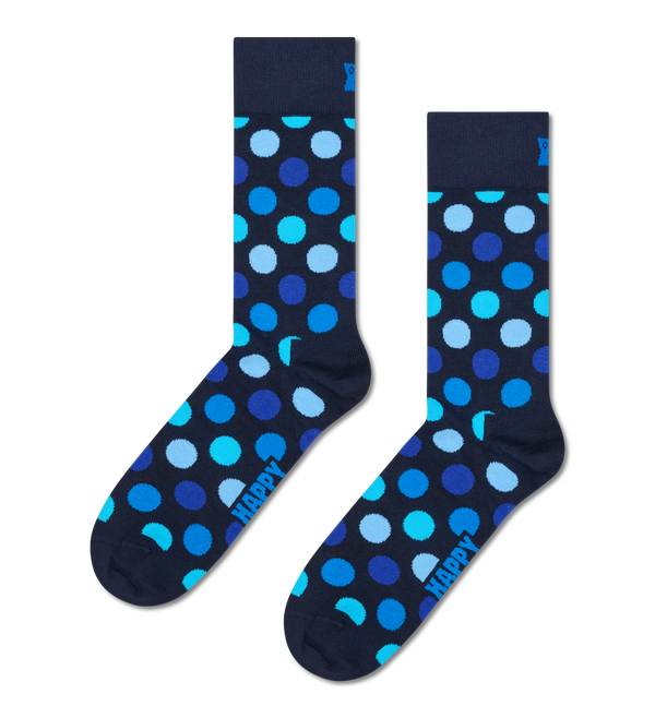 Happy Socks 4-Pack Navy Socks Gift Set