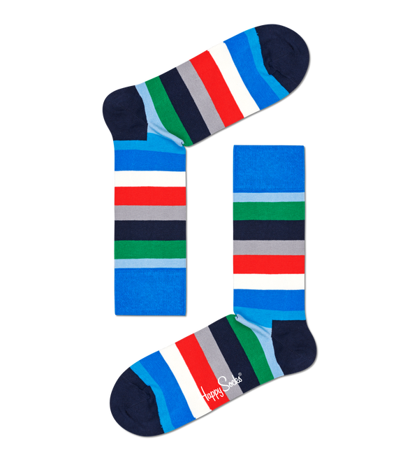 Happy Socks 4-Pack Navy Socks Gift Set