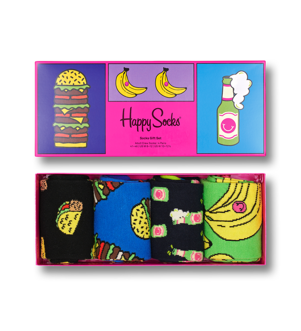 happy socks 4-Pack Yummy Yummy Socks Gift Set