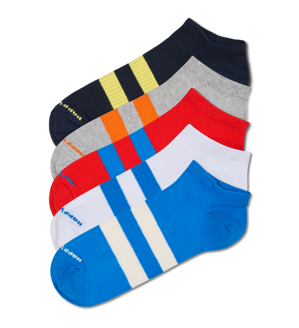 happy socks 5-Pack Solid Low Sneaker Socks