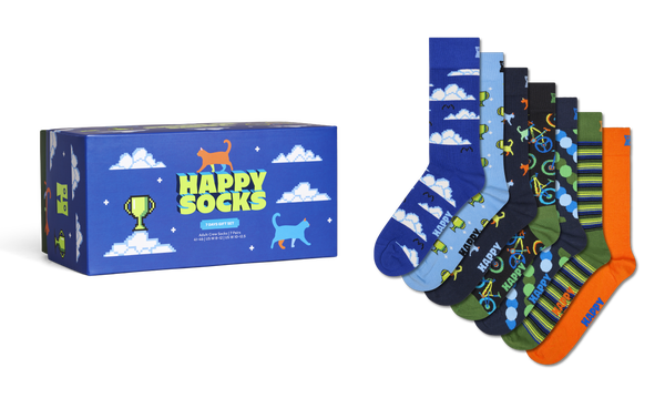 Happy Socks 7-Pack Seven Days Socks Gift Set
