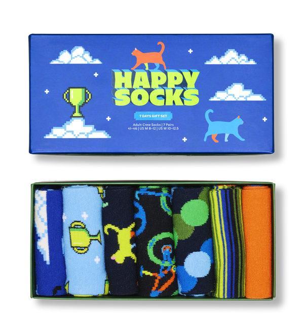 happy socks 7-Pack Seven Days Socks Gift Set