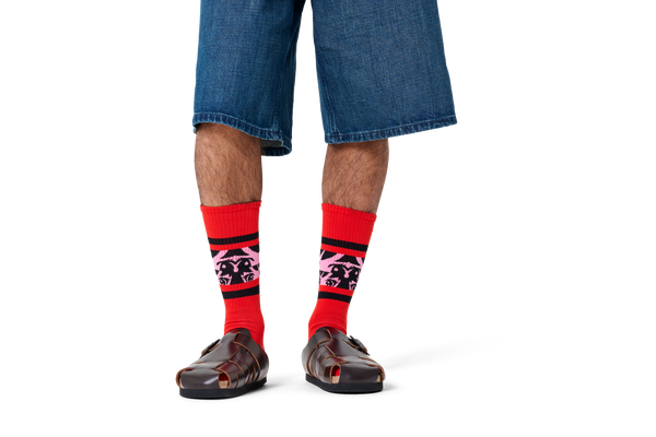 Happy Socks Anime Stripe Sneaker Sock