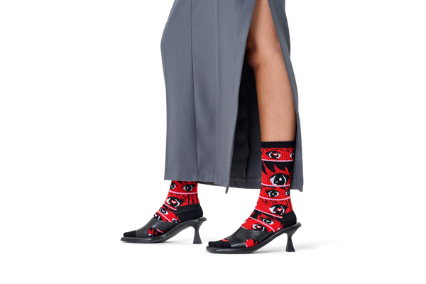 Happy Socks Anime Stripes Sneaker Sock