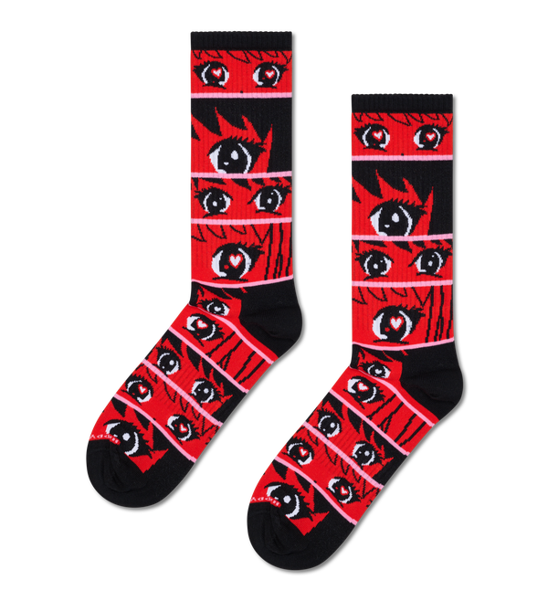 happy socks Anime Stripes Sneaker Sock