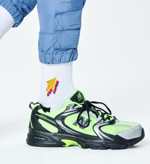 Happy Socks Arrow 3/4 Crew Sock