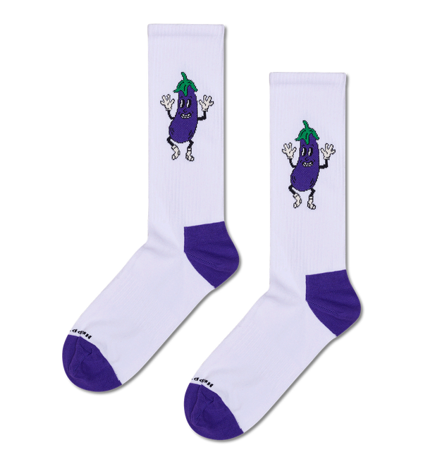 happy socks Aubergine Sneaker Sock
