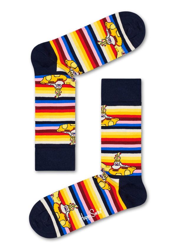 Happy Socks Beatles All On Board Sock
