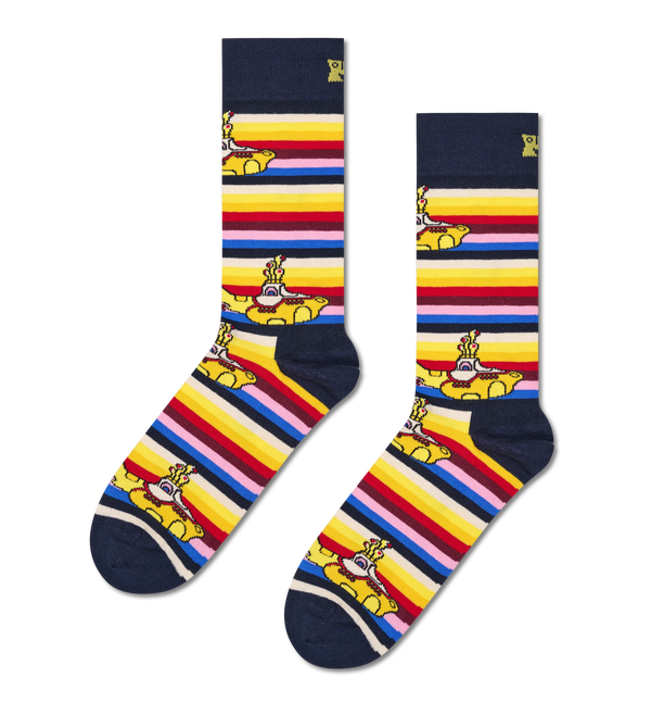 happy socks Beatles All On Board Sock