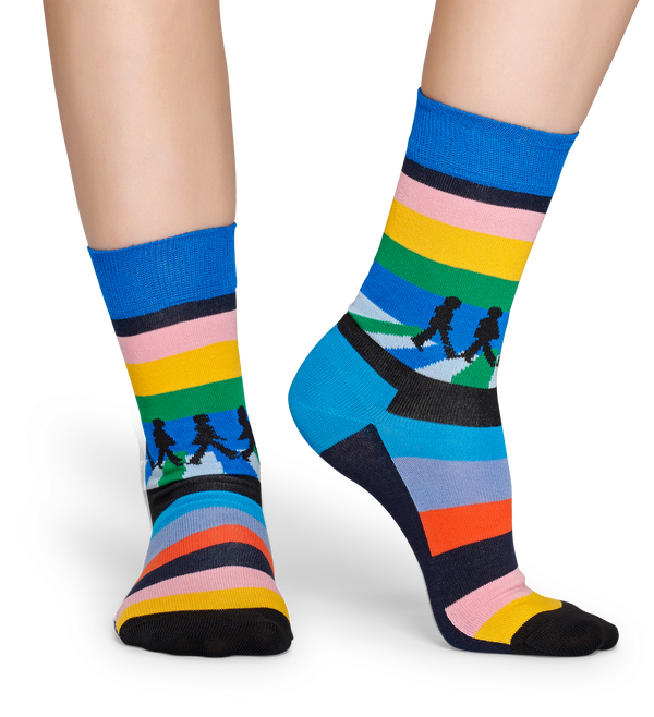 Happy Socks Beatles Legend Crossing Sock