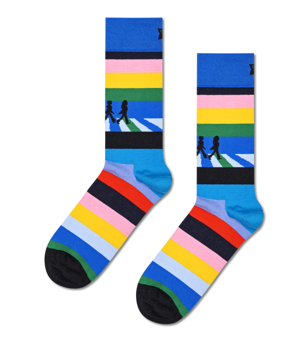 happy socks Beatles Legend Crossing Sock