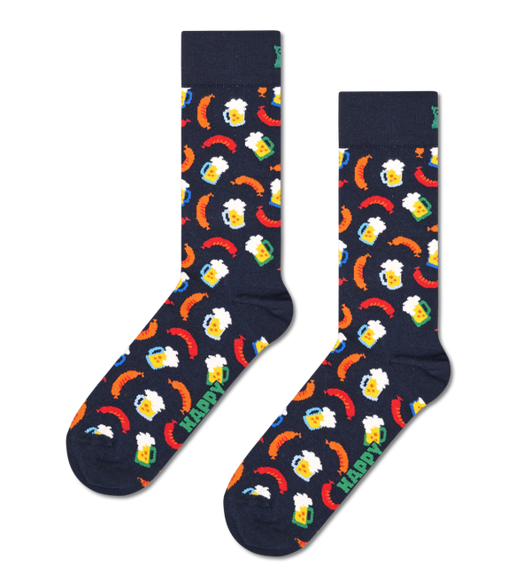 happy socks Beer And Sausage Sock