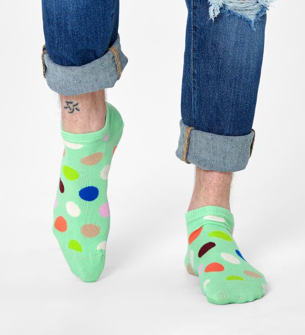 Happy Socks Big Dot Low Sock