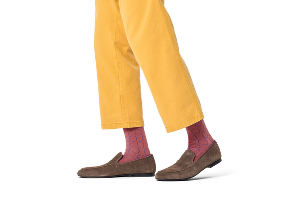 Happy Socks Big Dot Natural Dye Sock