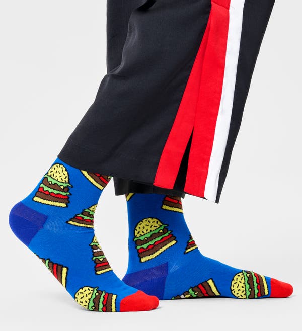 Happy Socks Burger Sock
