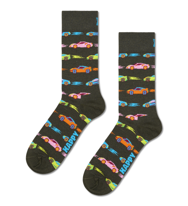 happy socks Car Stripe Sock