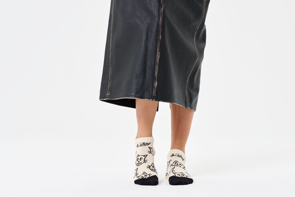 Happy Socks Cat Low Sock