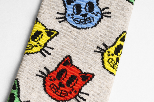 Happy Socks Cat Sock