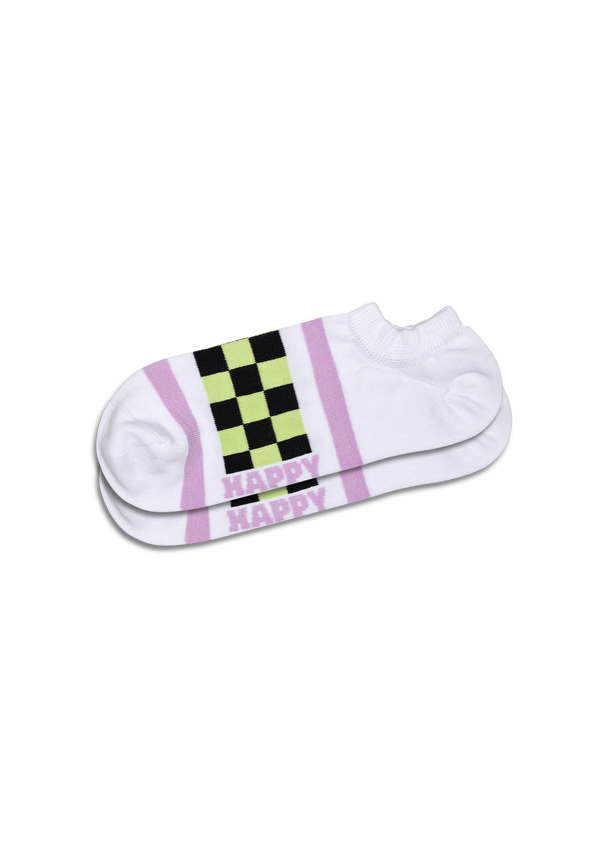 happy socks Checked Stripe No Show Sock