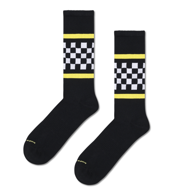 happy socks Checked Stripe Sneaker Sock