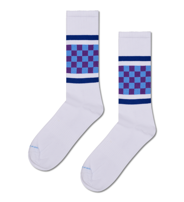 happy socks Checked Stripe Sneaker Sock