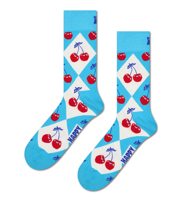 happy socks Cherry Argyle Sock