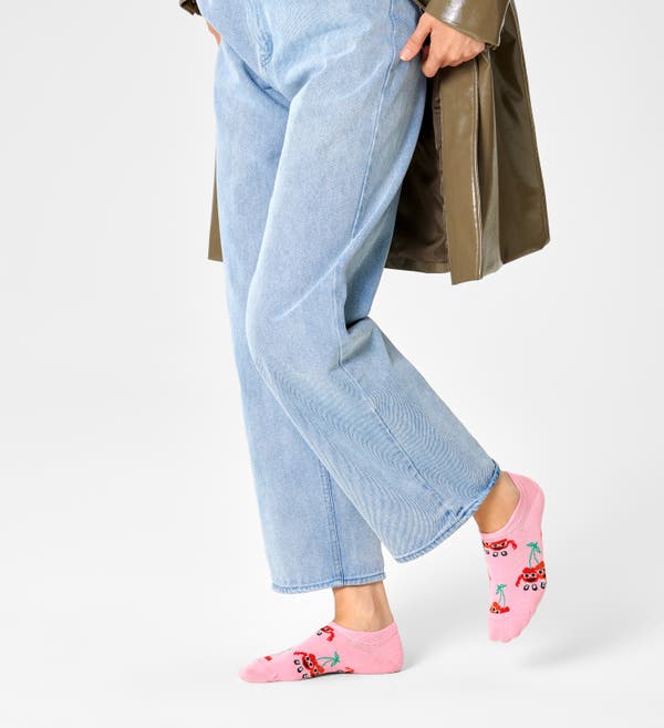 Happy Socks Cherry Mates No Show Sock