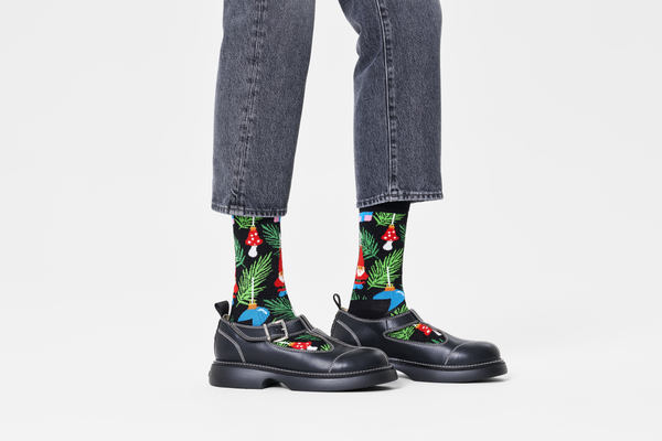 Happy Socks Christmas Tree Decoration Sock