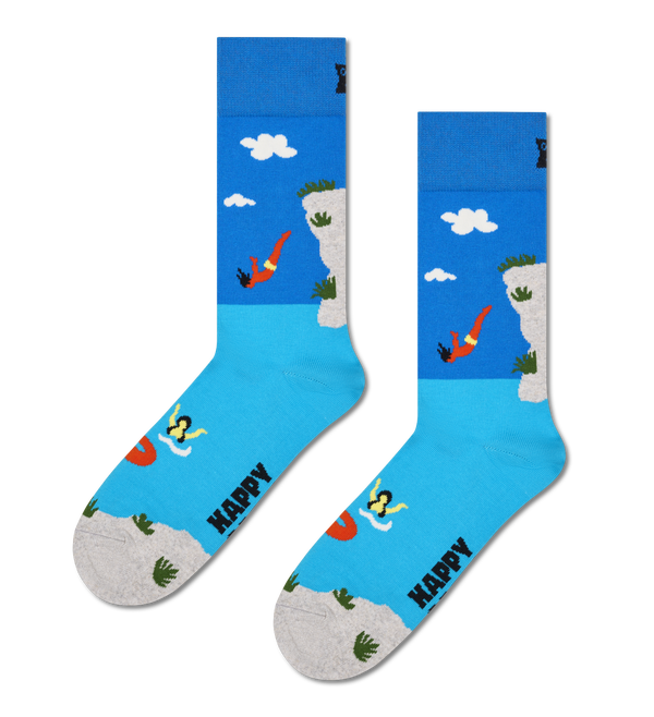 happy socks Cliff Diving Sock