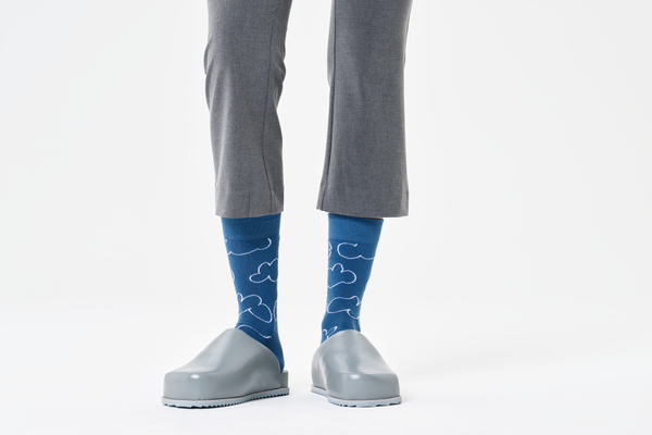 Happy Socks Cloudy Natural Dye Sock