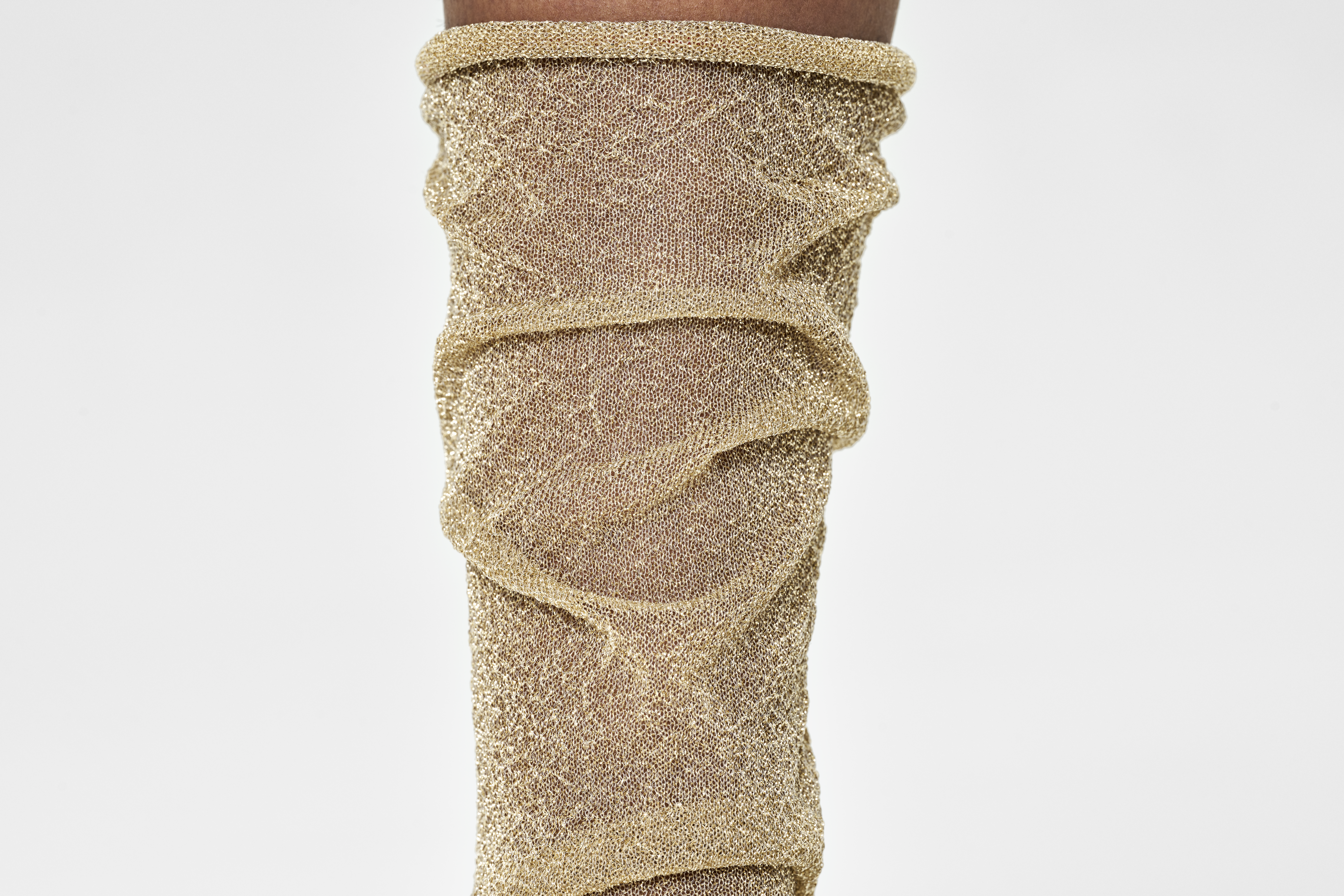 Happy Socks Crinkly Glitter Slouch Sock