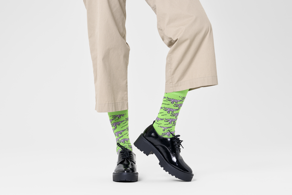 Happy Socks Crocodile Sock