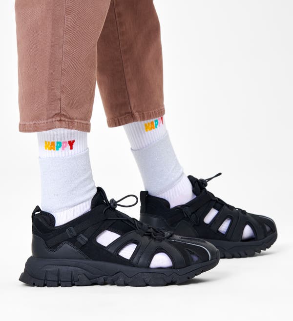 Happy Socks Cuff 3/4 Crew Sock