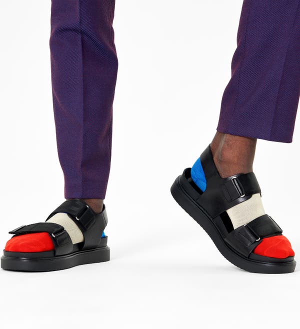 Happy Socks Dressed Block No Show Sock